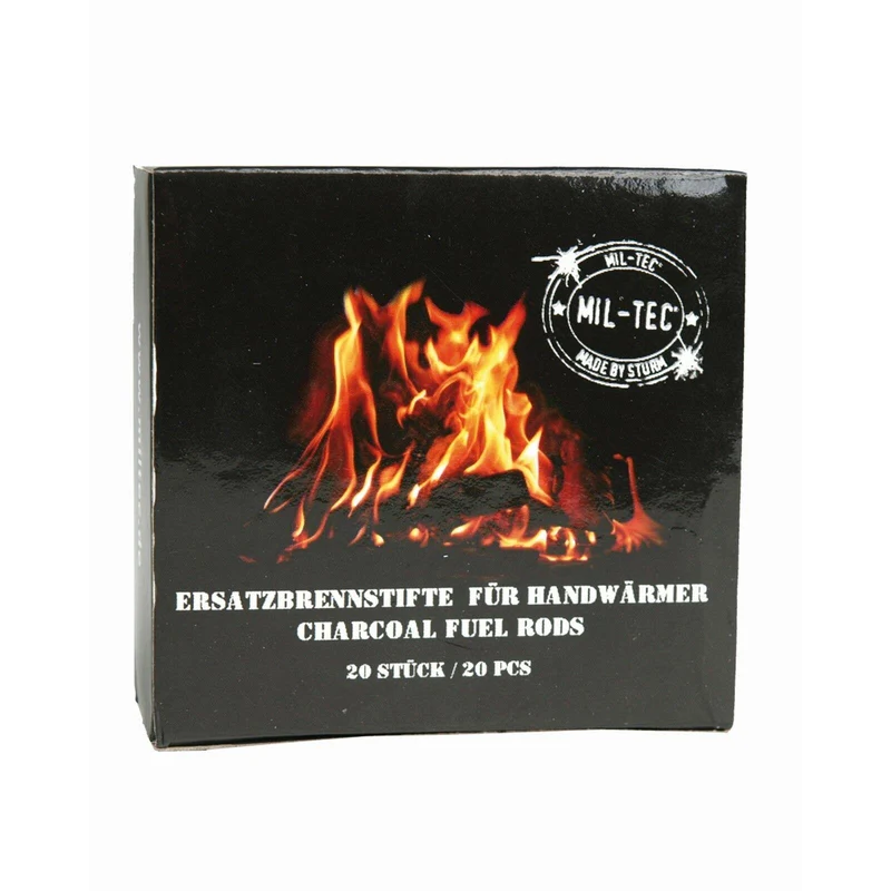 MIL-TEC® Taschenofen-Ersatzbrennstifte Kohlebrennstifte (VE=20 Stück)