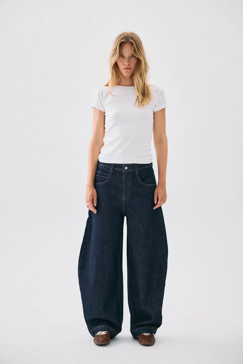 NMNOAH MW BARREL JEANS AZ013DB NOOS