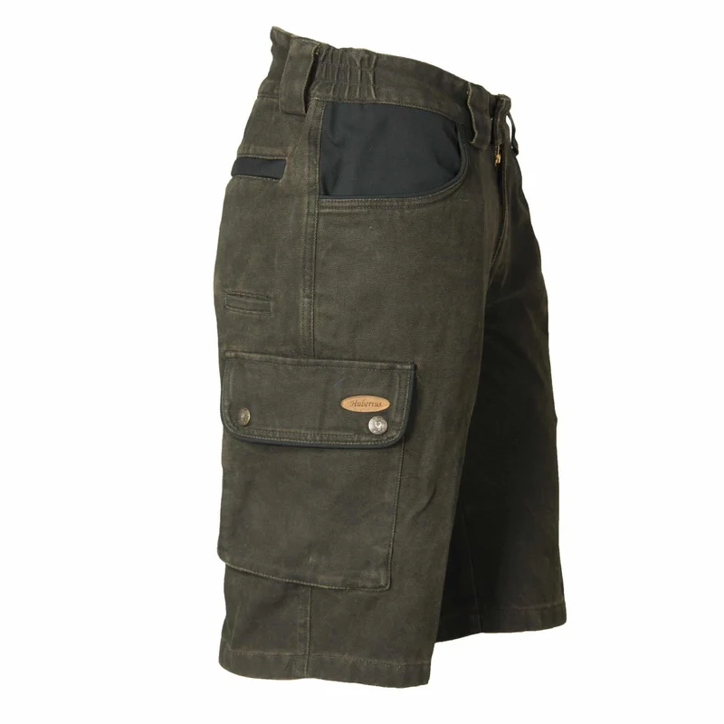 HUBERTUS Herren Outdoor-Shorts CANVAS oliv Bermuda