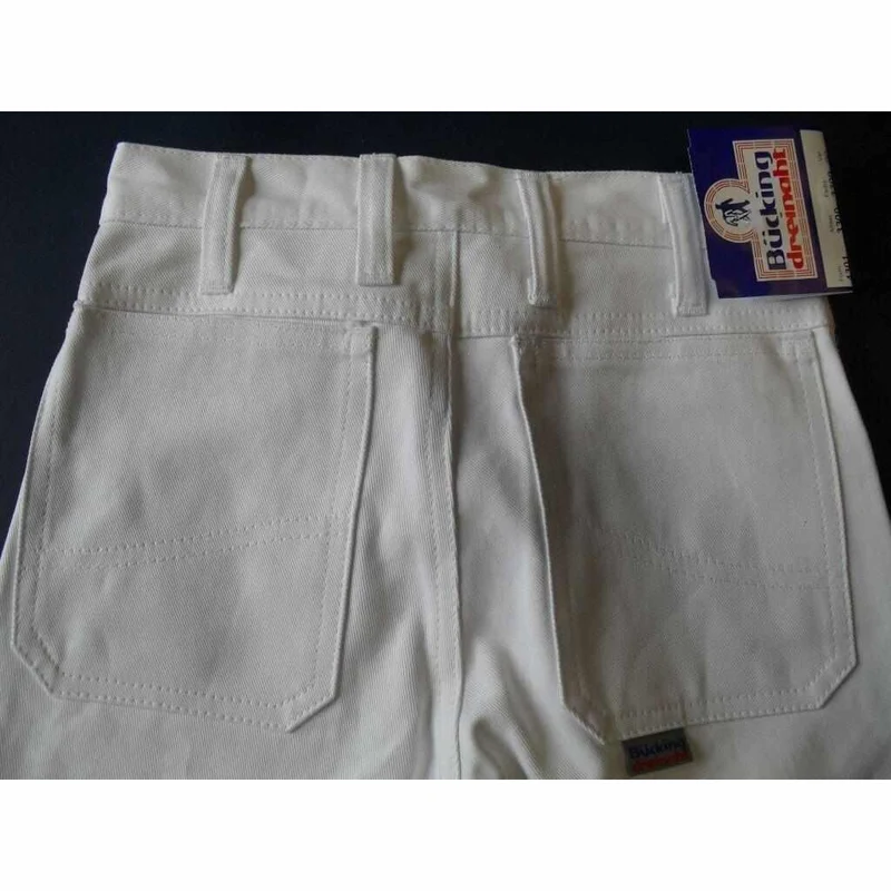 Bücking Kinderhose Kinderjeans weiss Garde Karneval Schützenfest Musiker Hose