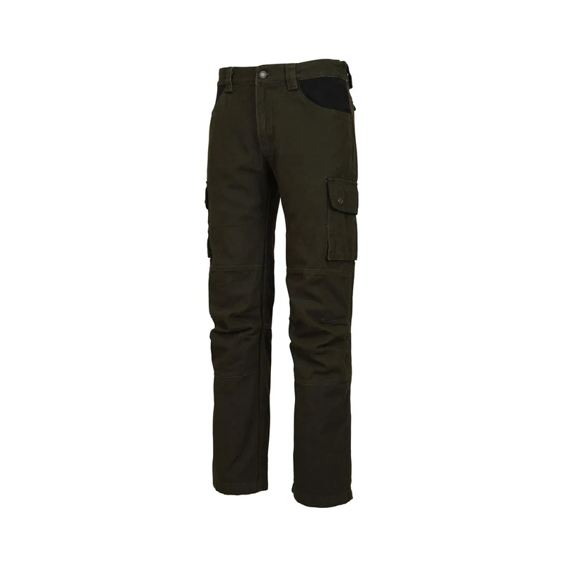 HUBERTUS Herren Outdoor-Hose CANVAS oliv Jagdhose