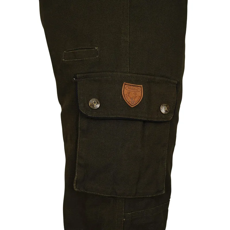 HUBERTUS Herren Outdoor-Hose CANVAS oliv Jagdhose