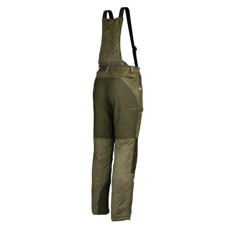 HUBERTUS Herren Thermo-Jagdhose mit Stretcheinsatz oliv Primaloft® Ansitzhose