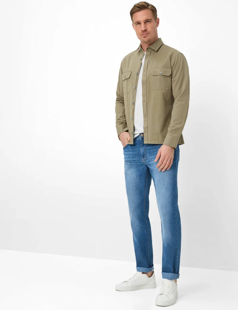 CADIZ Five-Pocket-Jeans in Sky Blue
