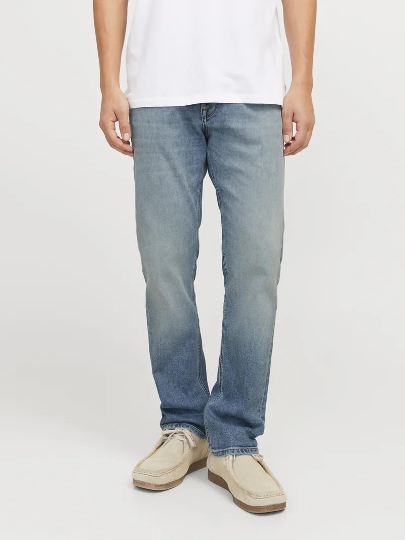 JJICLARK ORIGINAL Regular-Fit-Jeans