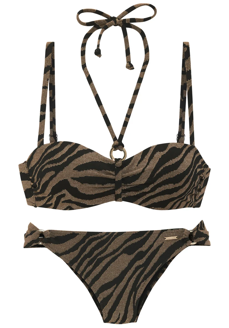 Bügel-Bandeau-Bikini - Cup C