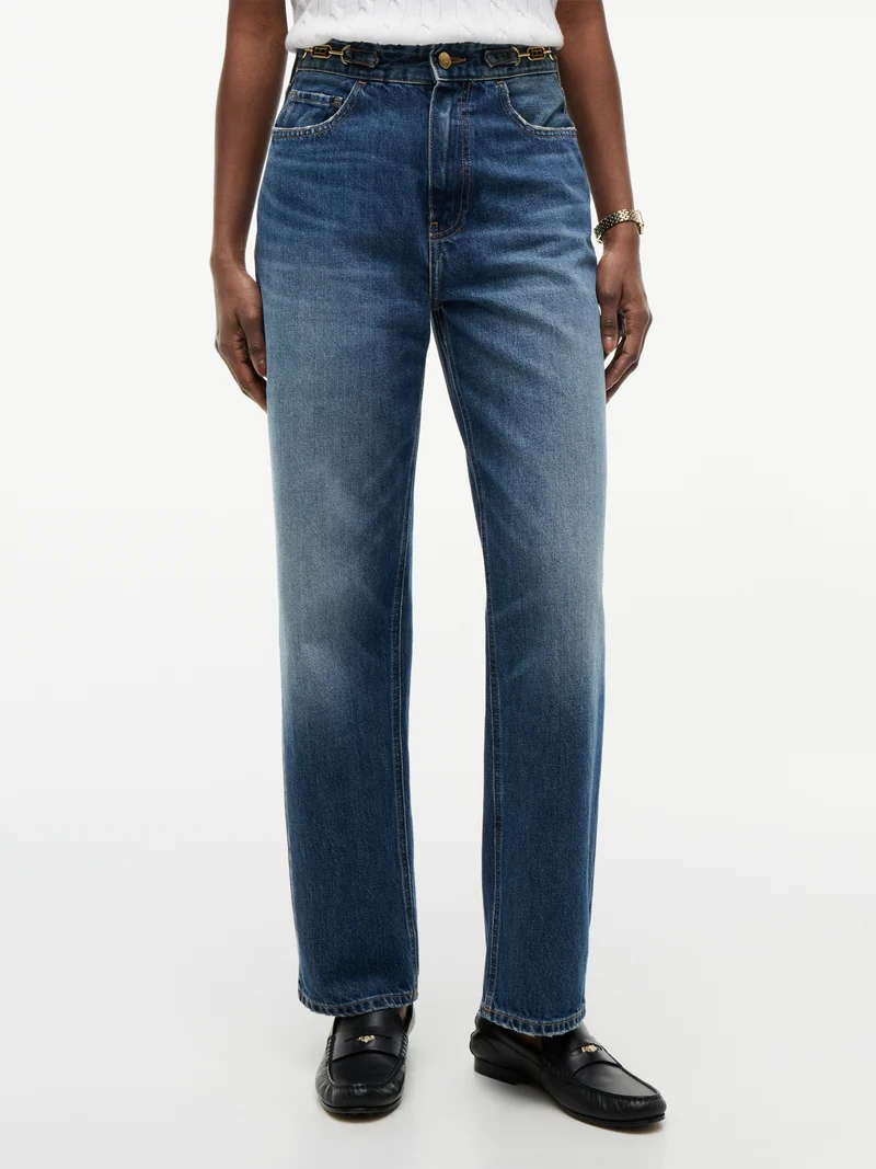 Tapered Ankle Jeans