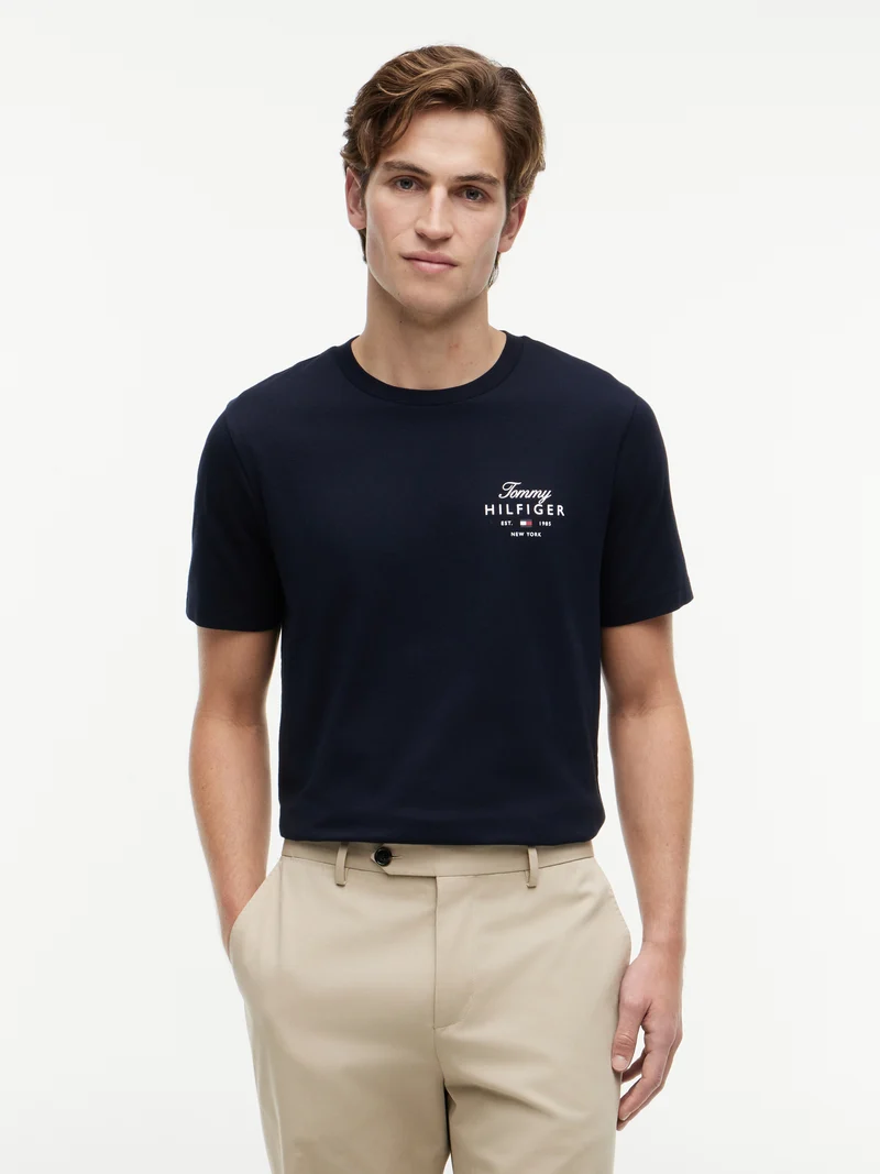 T-Shirt aus Jersey mit Logo