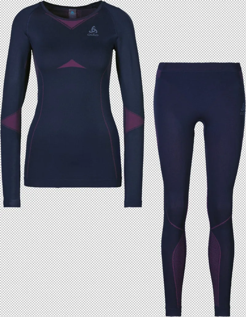 ODLO Damen Funktionswäsche-Set Fundamentals Performance Warm