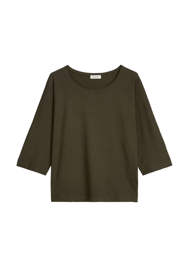 Oversized T-Shirt aus Feinstrick-Jersey