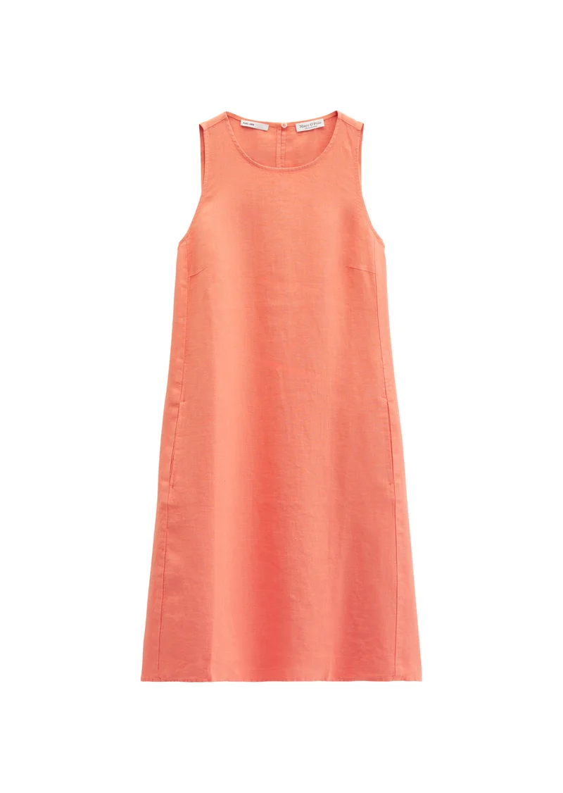 Leinen-Etuikleid Shaped Fit