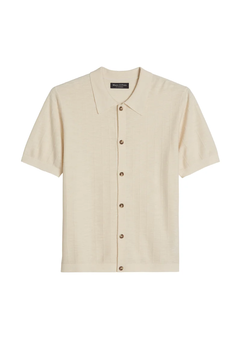 Strick-Poloshirt
