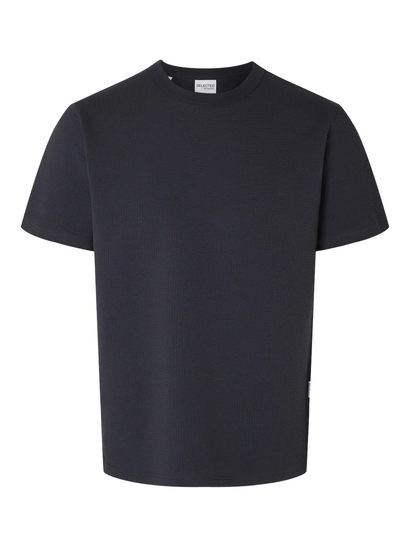 Seersucker-T-Shirt