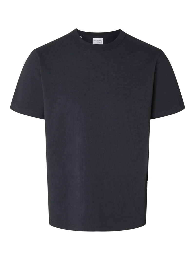 Seersucker-T-Shirt