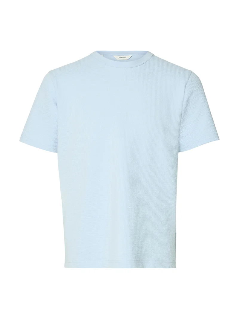Seersucker-T-Shirt