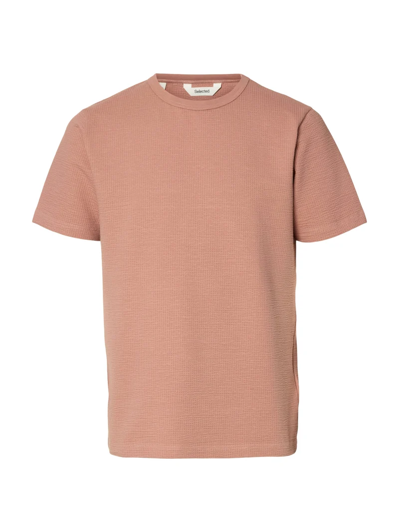 Seersucker-T-Shirt