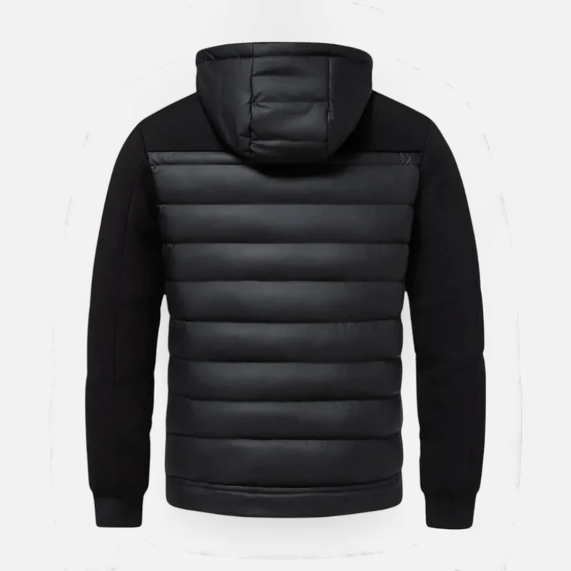 Gepolsterte Kapuzenjacke für Herren
