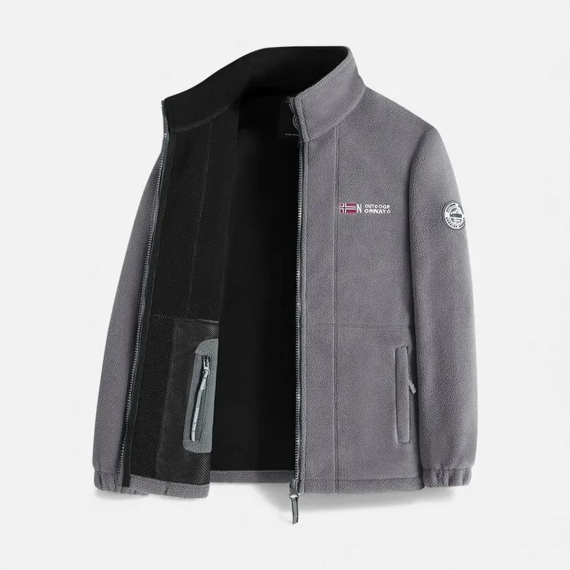Fleecejacke Herren mit Weichem Innenfutter