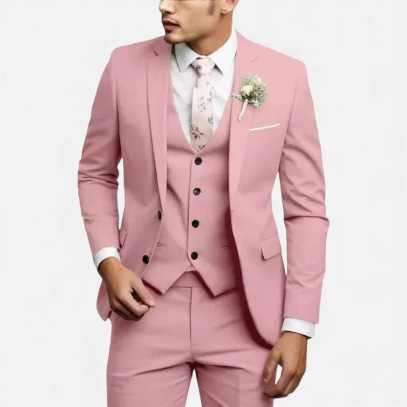 Eleganter Anzug mit Weste für Herren