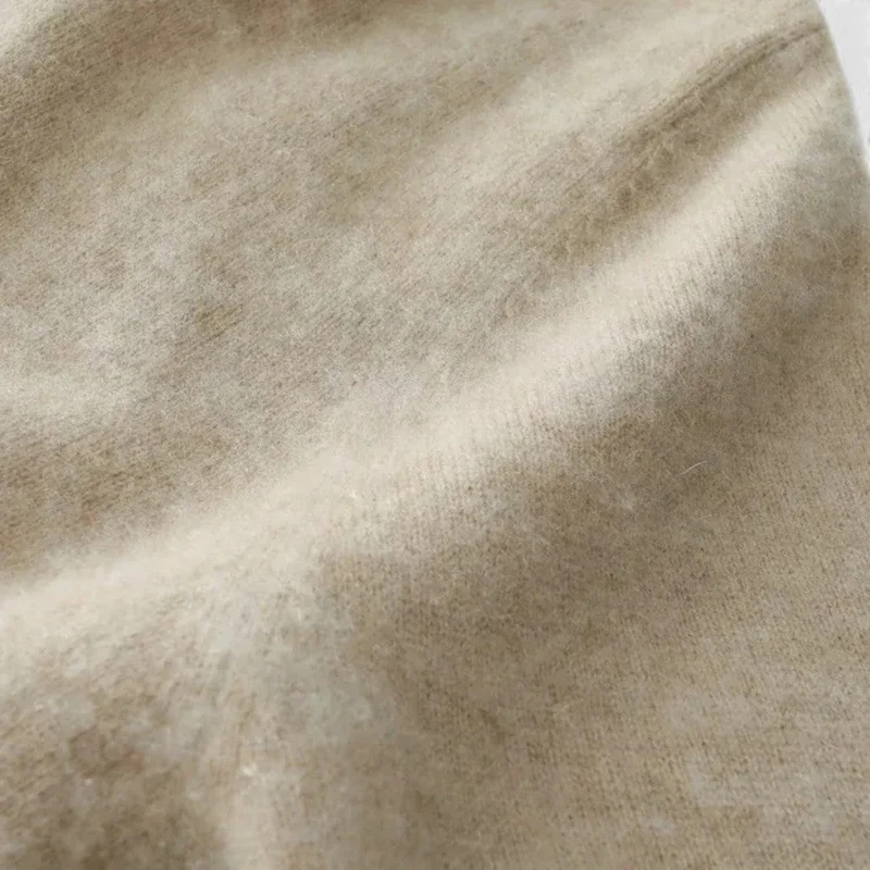 Damen Wickelpullover aus Kaschmir