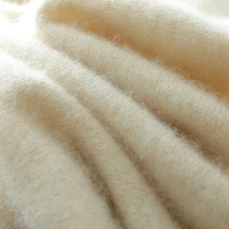 Damen Wickelpullover aus Kaschmir