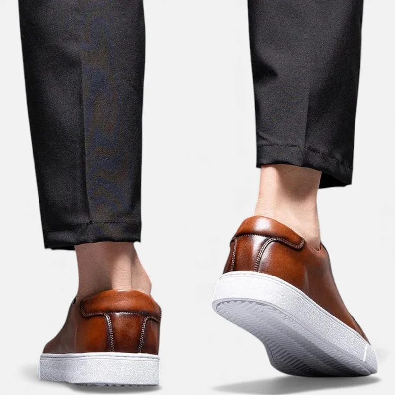 Herren Ledersneaker