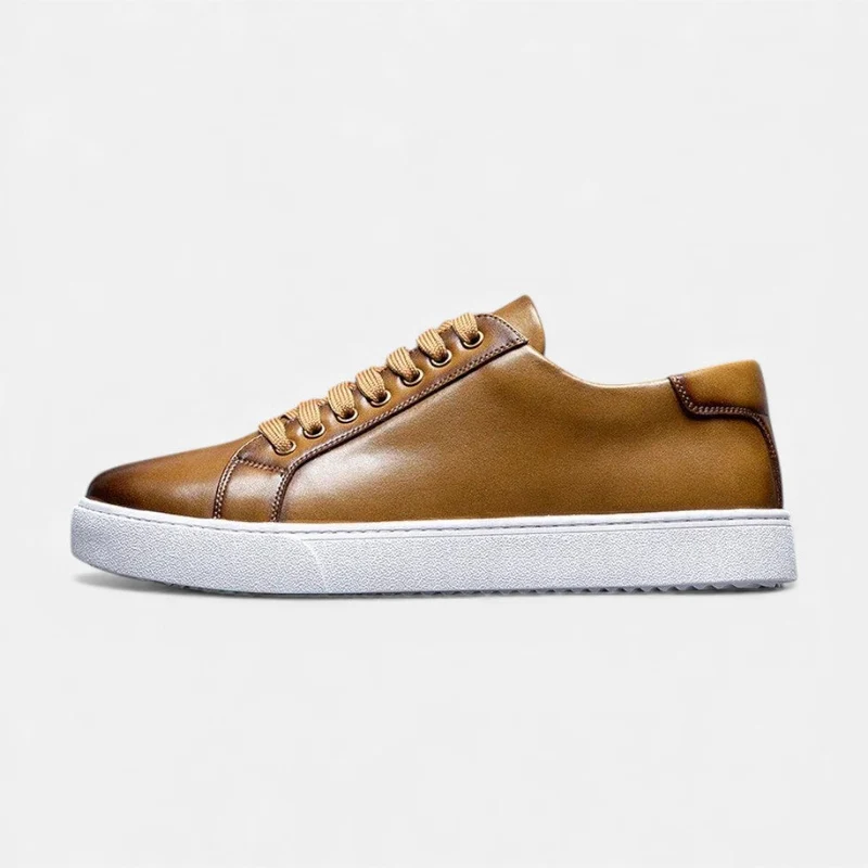 Herren Ledersneaker