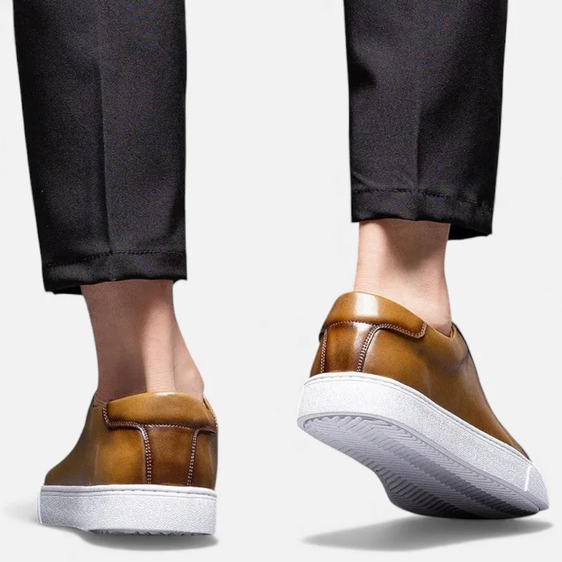 Herren Ledersneaker