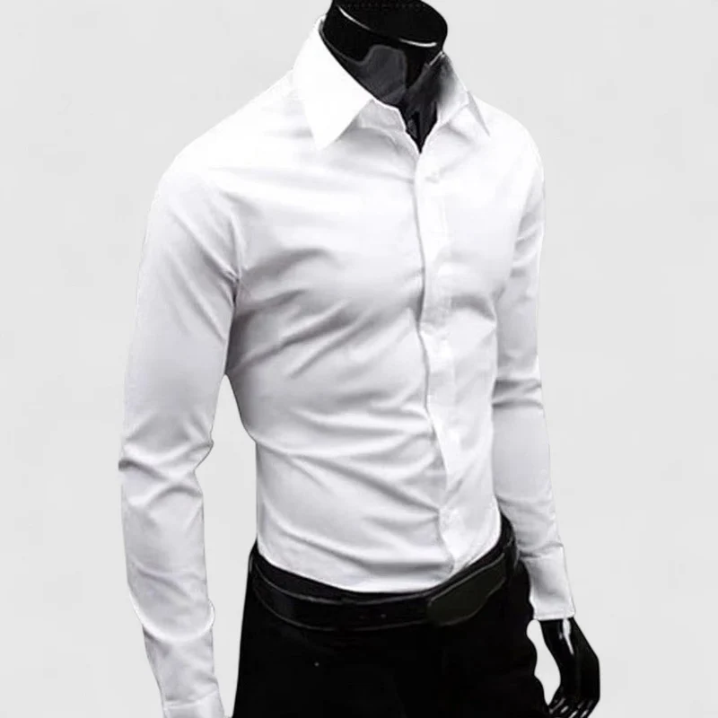 Slim Fit Businesshemd mit Stretchanteil