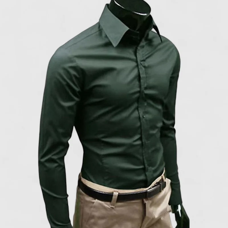 Slim Fit Businesshemd mit Stretchanteil