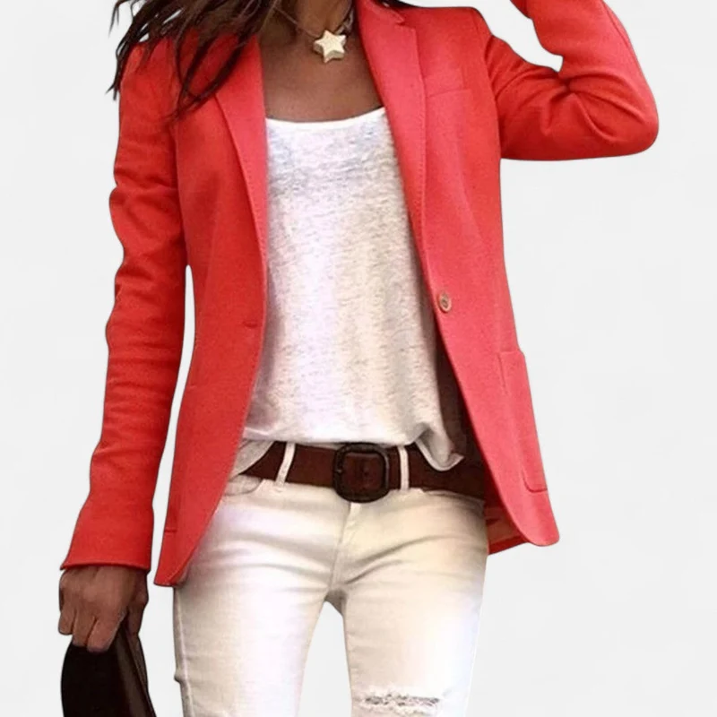 Eleganter Blazer mit Ein-Knopf-Verschluss
