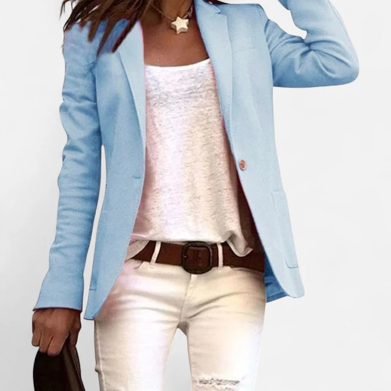 Eleganter Blazer mit Ein-Knopf-Verschluss