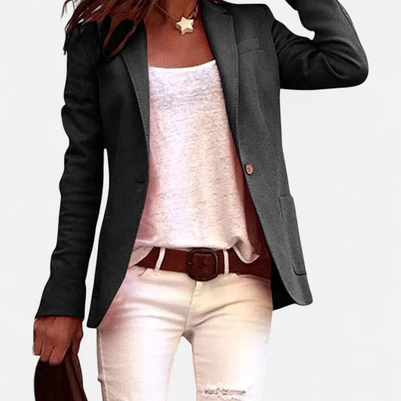 Eleganter Blazer mit Ein-Knopf-Verschluss