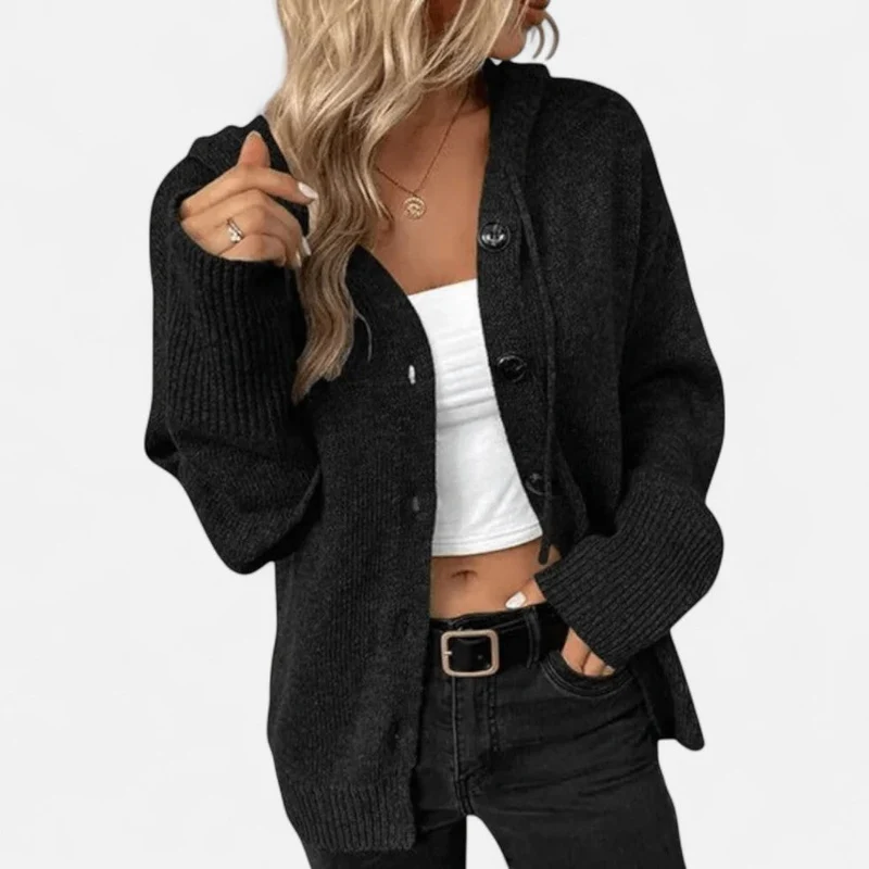 Strickjacke mit Knopfleiste
