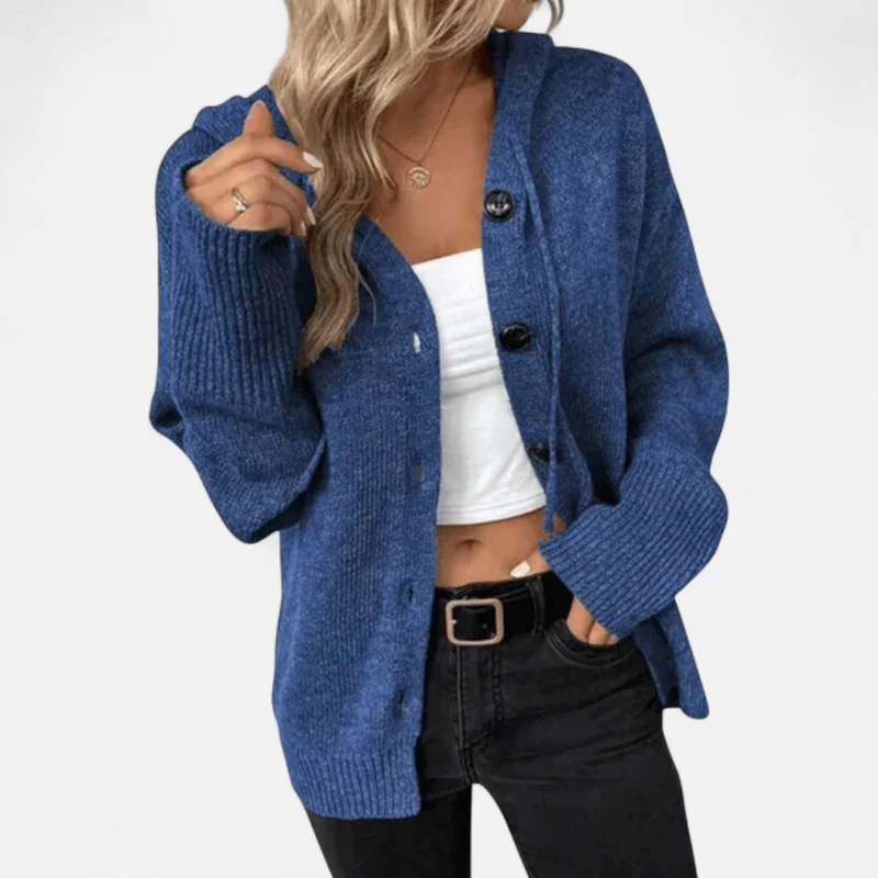 Strickjacke mit Knopfleiste