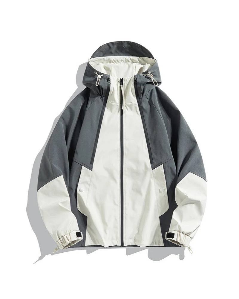 Unisex Jacke | Geschlossene Regenausführung mit Kapuze