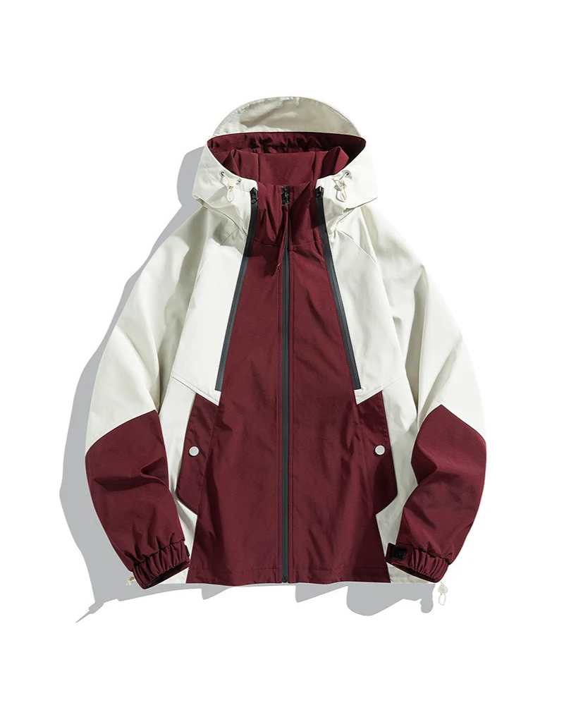 Unisex Jacke | Geschlossene Regenausführung mit Kapuze