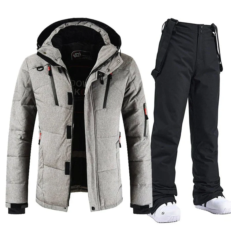 Herren Skianzug | Zweiteilige Ausführung Jacke Latzhose