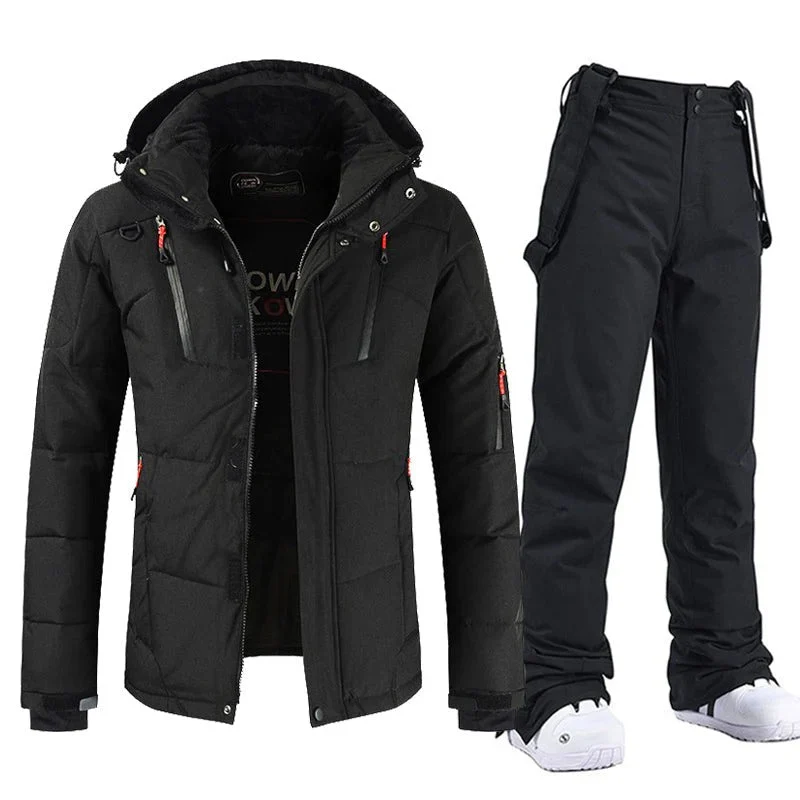 Herren Skianzug | Zweiteilige Ausführung Jacke Latzhose