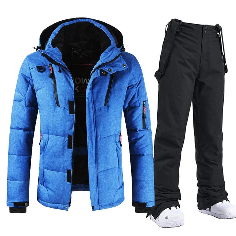 Herren Skianzug | Zweiteilige Ausführung Jacke Latzhose