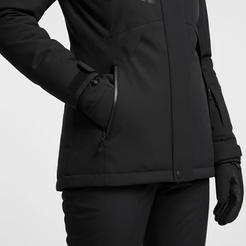 Damen Skiset | Zweiteilige Jacke Hose geschlossene Form
