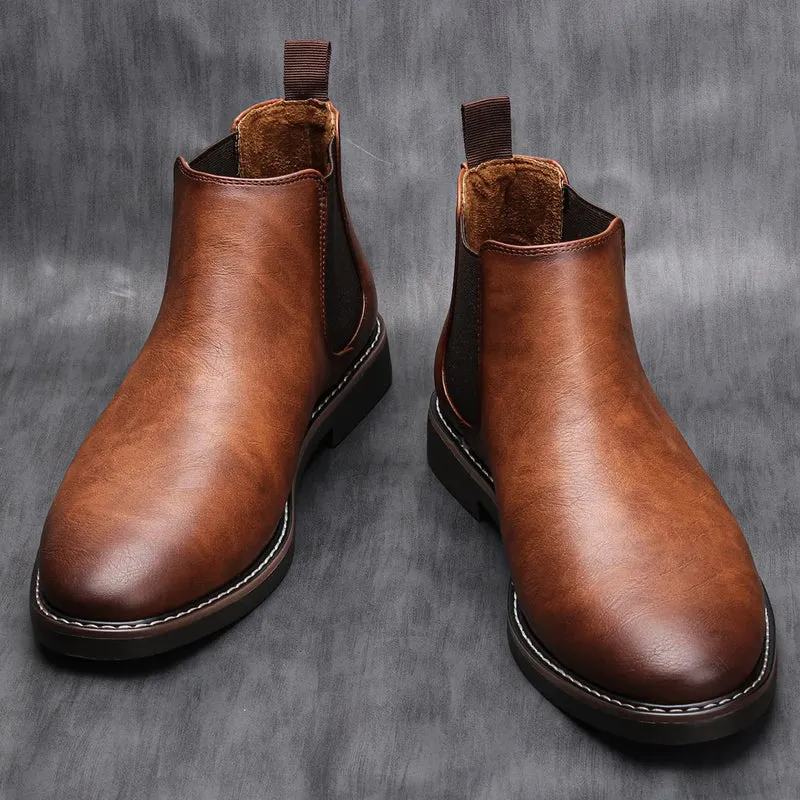 Herren Stiefel | Seitlicher Einstieg mit geschlossener Form