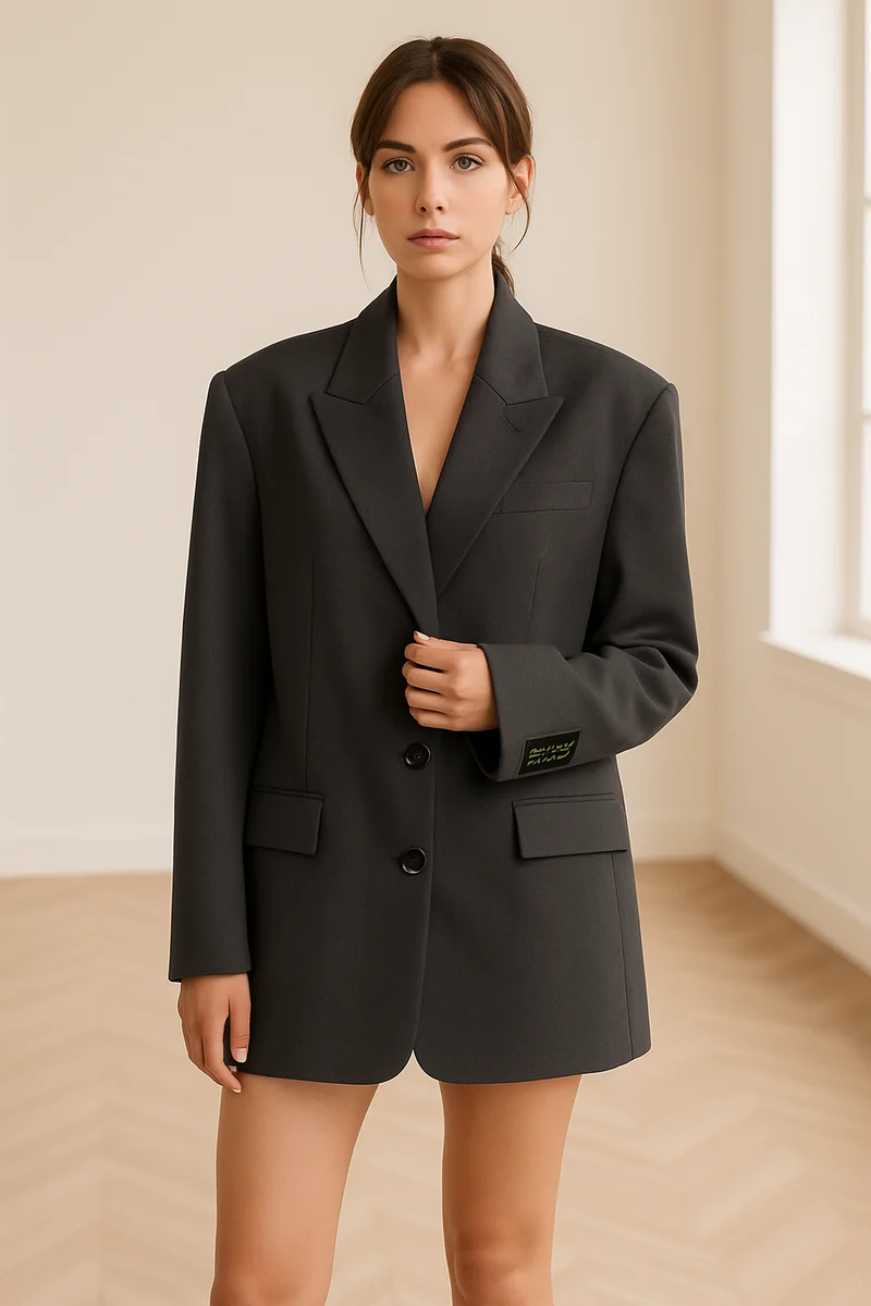 Damen Blazer | Weite Passform mit klarer Linienführung