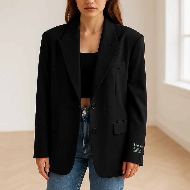 Damen Blazer | Weite Passform mit klarer Linienführung