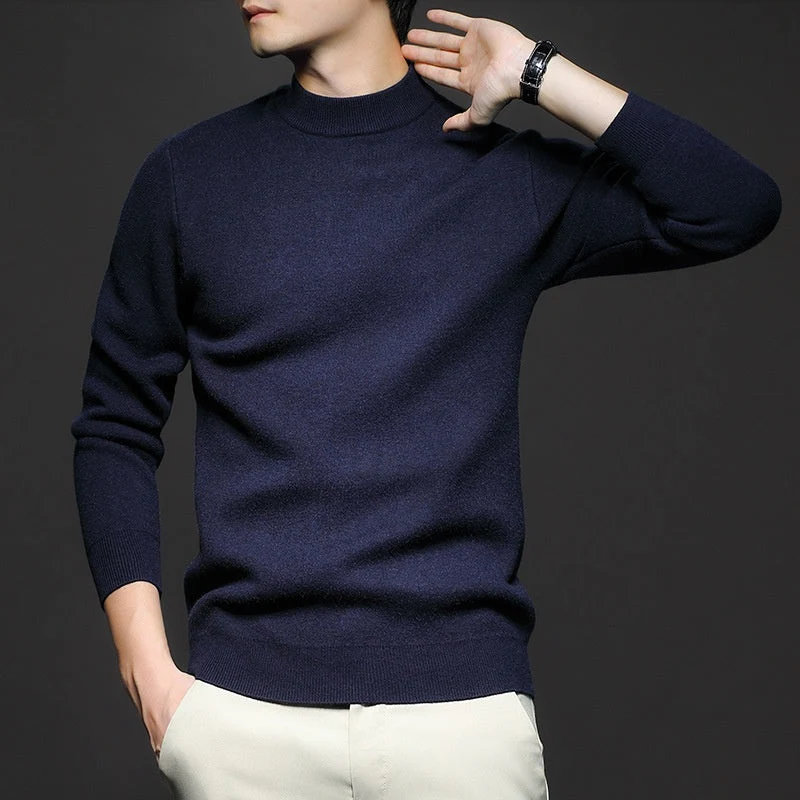 Herren Strickpullover | Legere Form mit ruhiger Linienführung