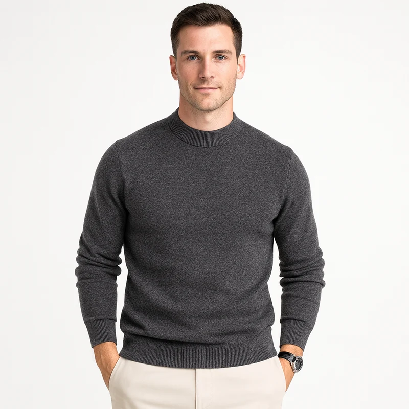 Herren Strickpullover | Legere Form mit ruhiger Linienführung