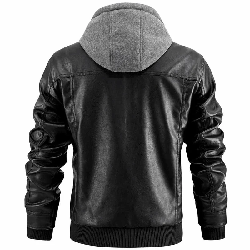 Herrenjacke mit glatter Oberfläche | Gerade Form