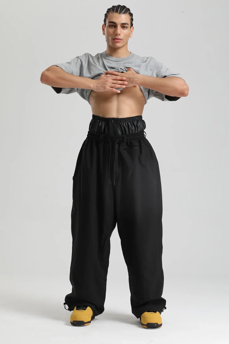 Unisex-Skihose im Cargo-Stil | locker geschnitten