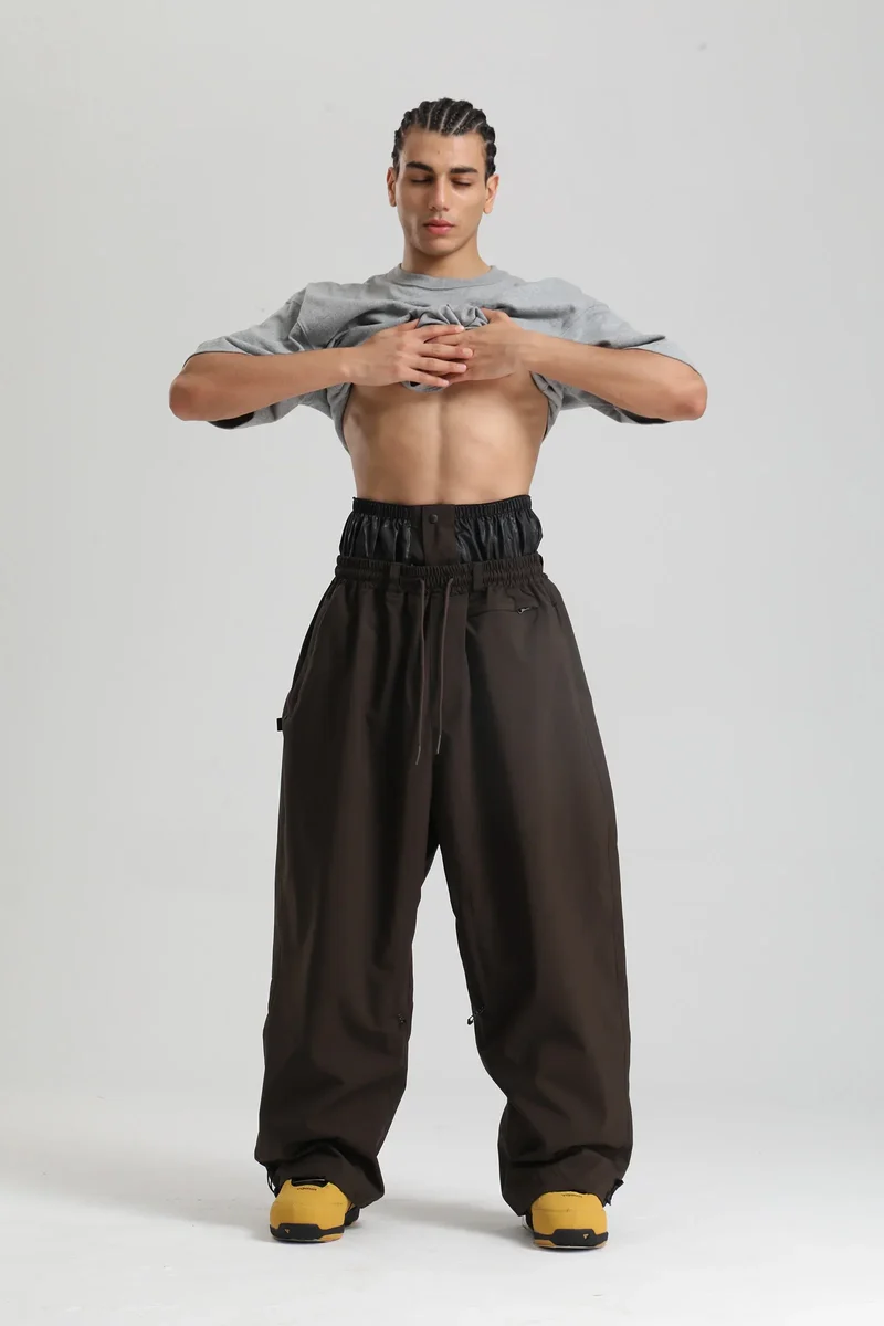 Unisex-Skihose im Cargo-Stil | locker geschnitten