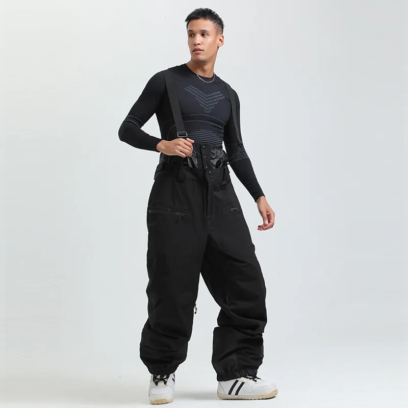 Unisex-Skihose mit Trägersystem | funktionale Winterausführung